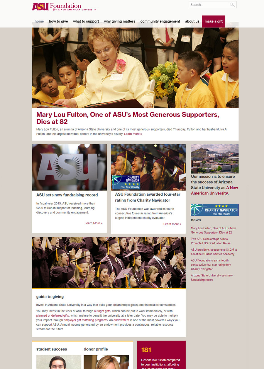 ASUF homepage
